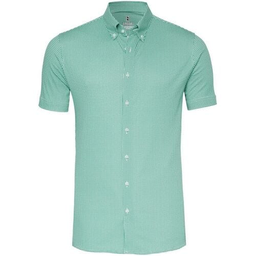 Desoto Overhemd Essential Vichy Check Button-Down Groen / male