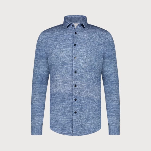Blue Industry Jersey overhemd uni |