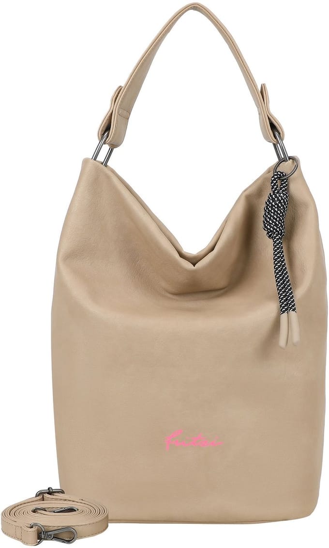 Fritzi aus Preußen schoudertas Lou Hobo Beige
