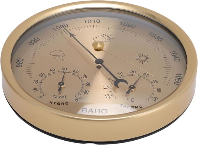 3-in-1 Weerstation met Thermometer, Barometer en Hygrometer