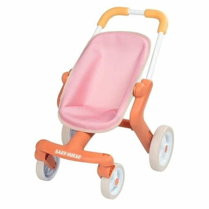 Smoby - Poppenwagen Baby Nurse Buggy - voor pop tot 42cm