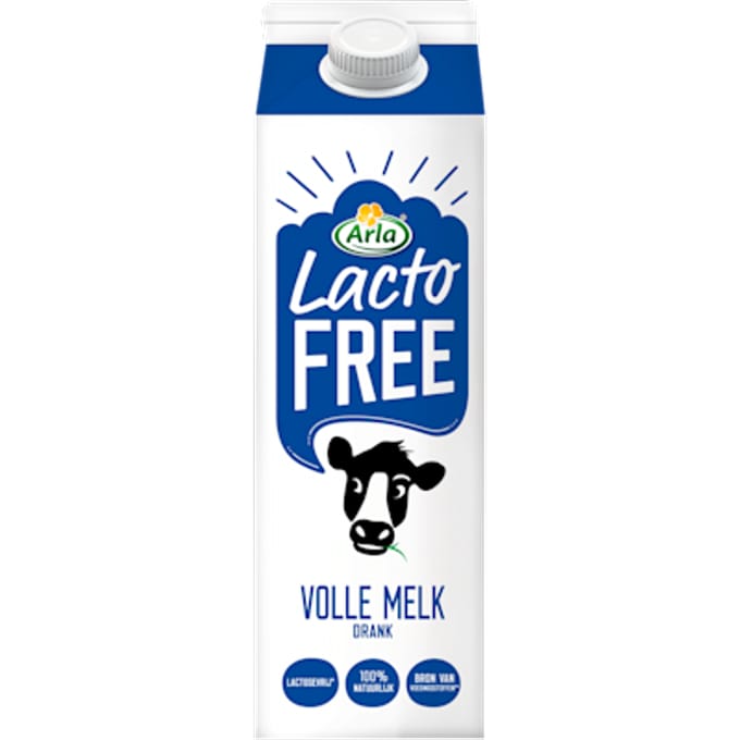 Lactofree volle melk lactosevrij