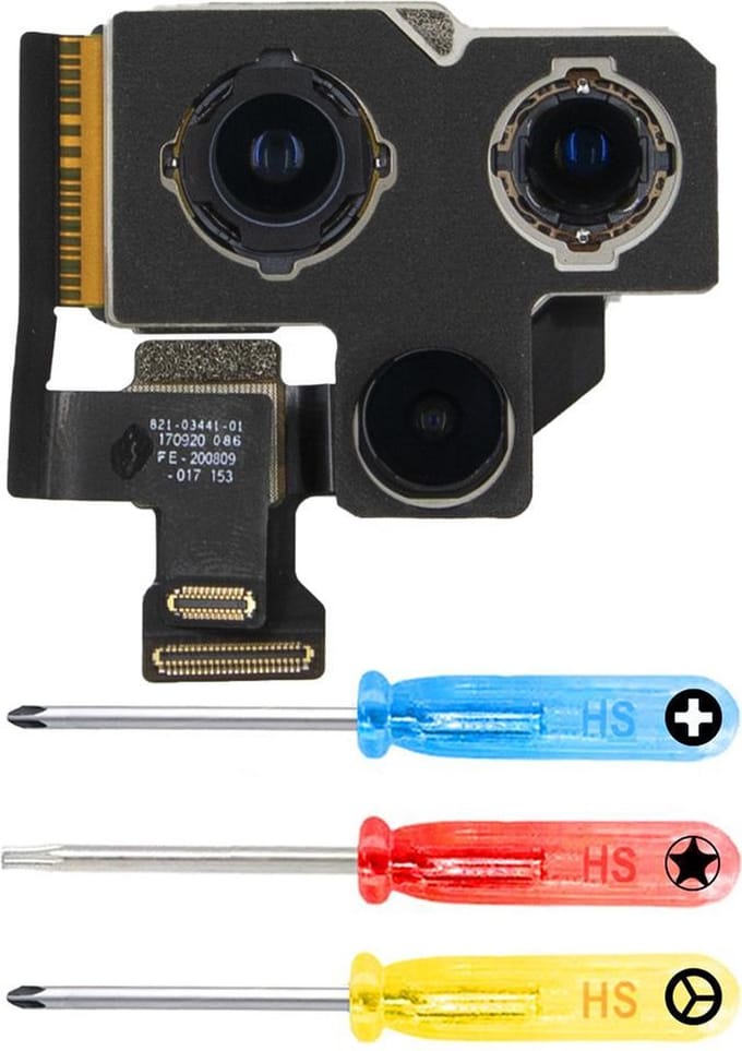 MMOBIEL Trippel Back Camera 12MP / 12MP / 12MP voor iPhone 12 Pro Max - 6.5 inch