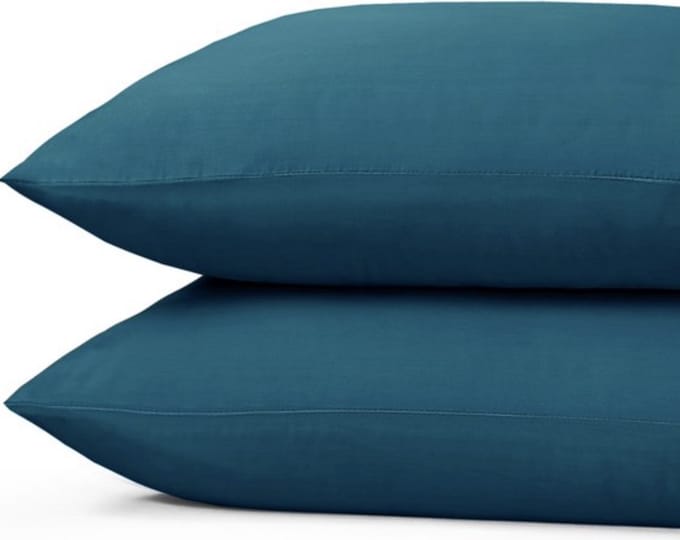 Cozy Covers 100% Katoen - Kussenslopen - Set van 2 - 60x70 cm - Groen