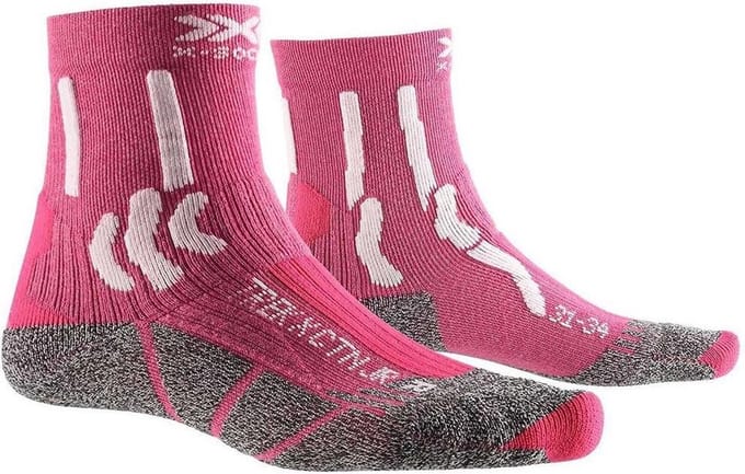 X-socks Wandelsokken Trex X Junior Katoen Roze Maat 31/34