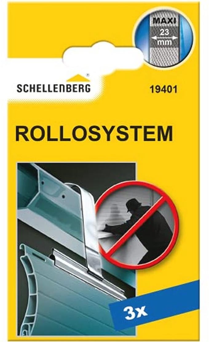 Rolluik ophangingen voor 60mm rolluikbuis, RVS, 3 stuks, zilver