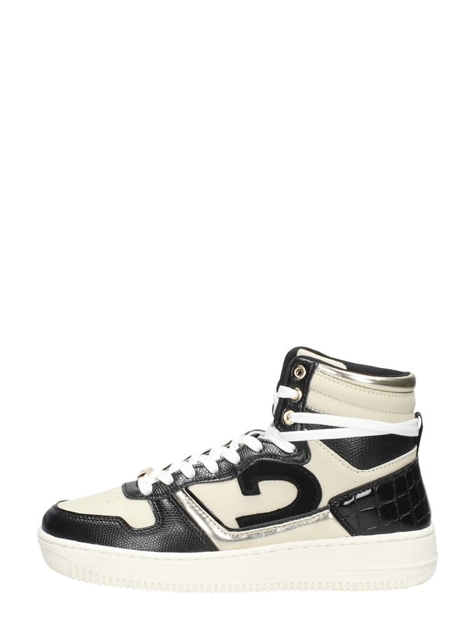 Cruyff Campo High Lux Hoge sneakers - Leren Sneaker - Dames - Wit - Maat 36