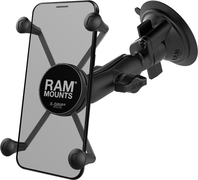 RAM® X-Grip® Large Phone Mount with RAM® Twist-Lock™ Suction Cup Base