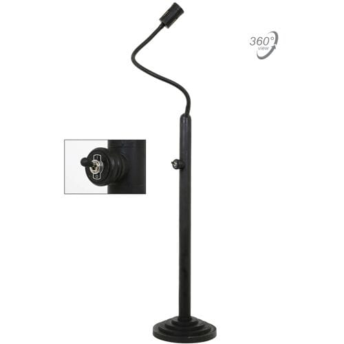 KS Verlichting Vloerlamp Valdez Antiek Zwart