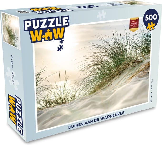 Puzzel Duinen aan de Waddenzee - Legpuzzel - Puzzel 500 stukjes