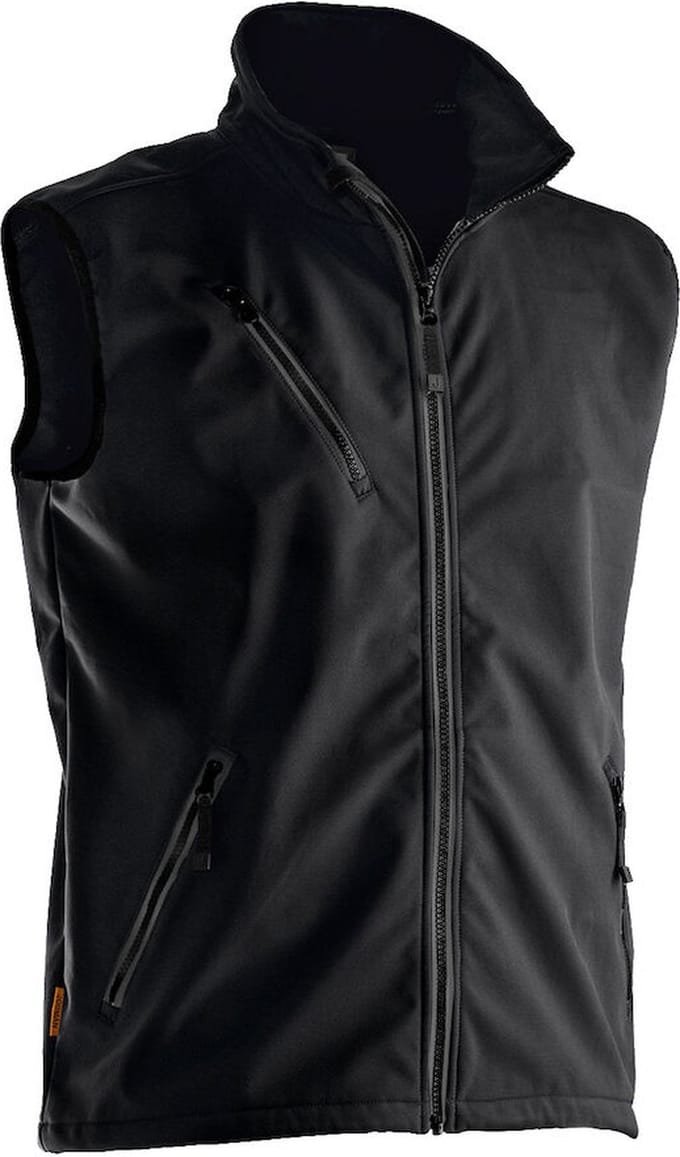 Jobman 7502 Softshell Vest 65750271 - Zwart - M