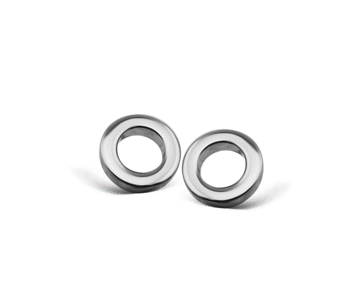 Oorbellen Rondje Zilver JE002S