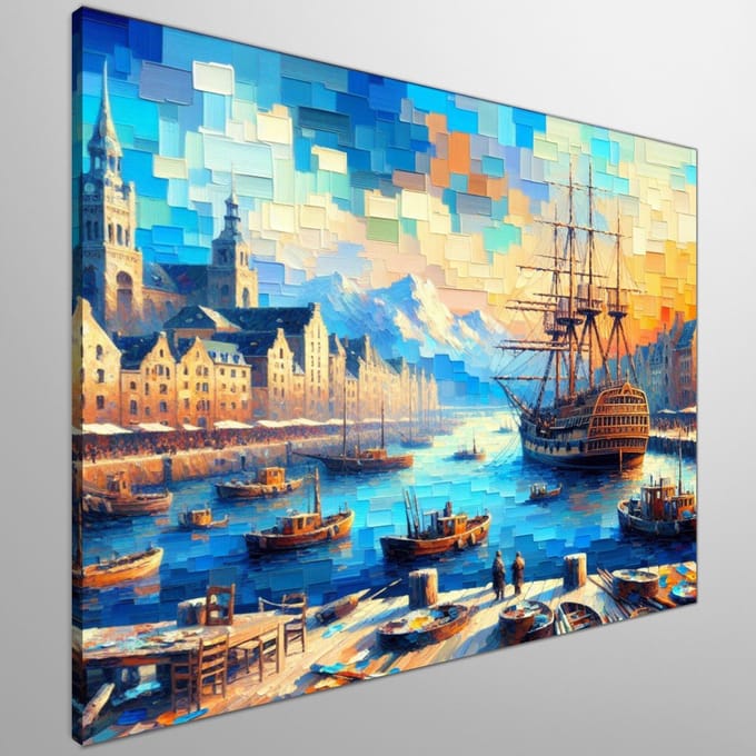 Kunstprint | Wanddecoratie | Canvas | 30 × 30 cm
