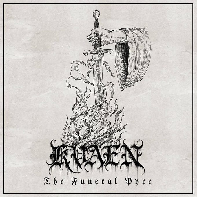 Kvaen CD - The funeral pyre - voor Geen - standaard