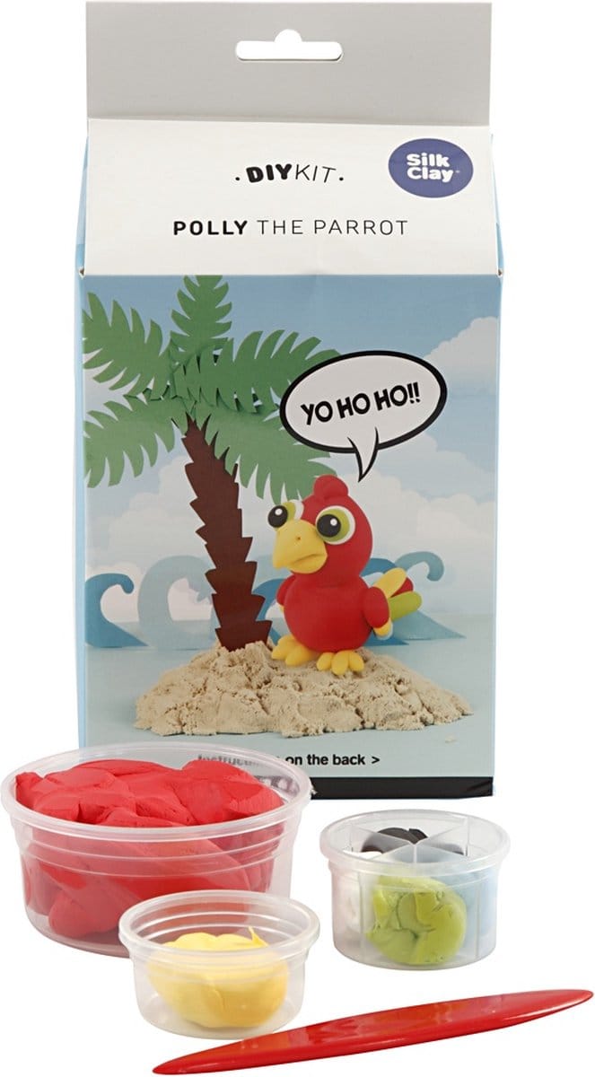 Silk Clay Klei Funny Friends 5-delig