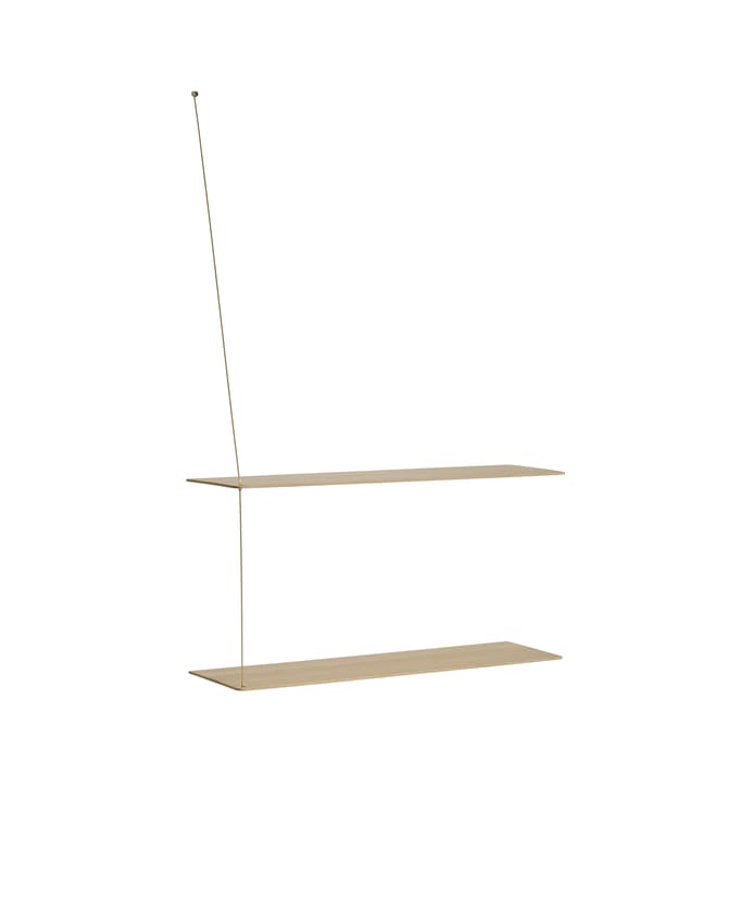 Woud - Stedge Regal ANNIVERSARY EDITION - Wit gepigmenteerd gelakt eiken/messing - beige