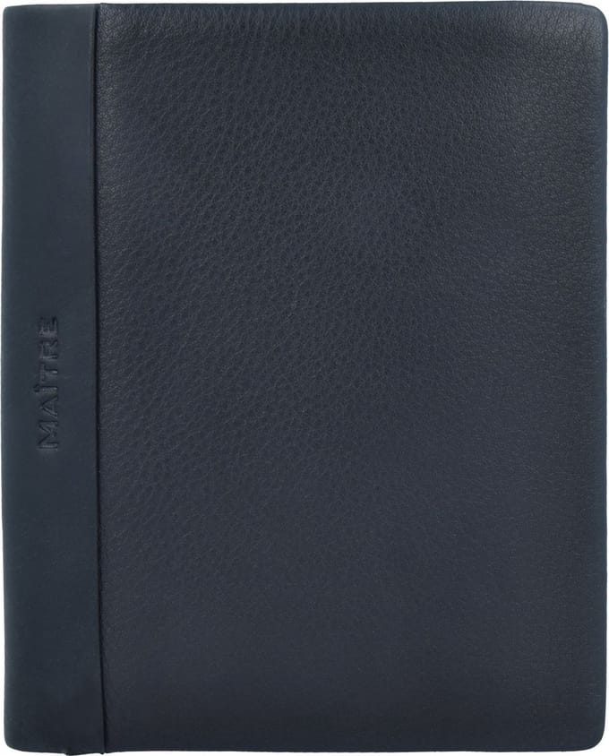 Maître Portemonnee Bundenbach Hainer BillFold V8 Black Zwart
