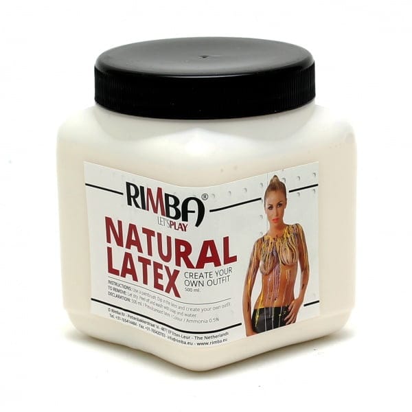 Rimba - Vloeibaar Latex - Beschilder Je Lichaam - 500 ml - Transparant