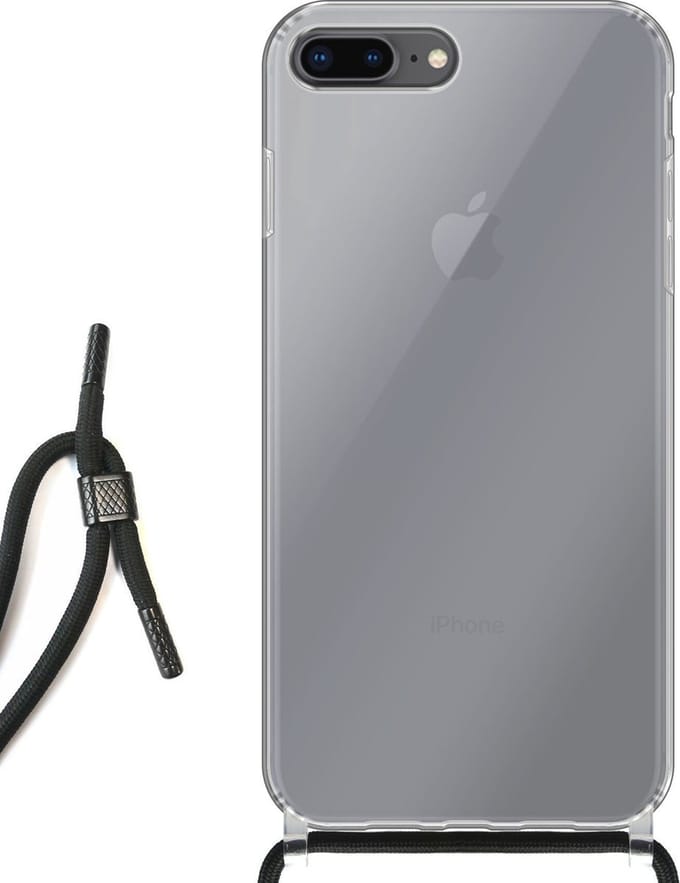 Jumada's - Hoesje Iphone 7 Plus en Iphone 8 plus met koord - Case dragen als handtas