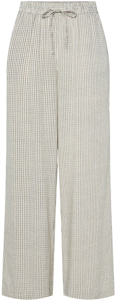 Pieces Wide leg broek PCPIA LINNENMIX