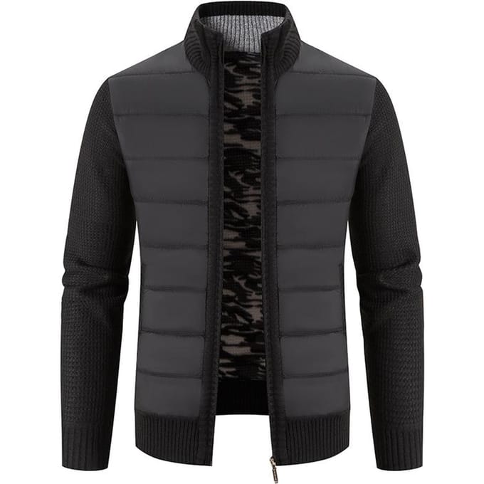Herfst en Winter Nieuwe Heren Gebreid Vest met Dik Kasjmier Koreaanse Versie van De Trend Losse Kleur Trui Vest Jas 3XL black