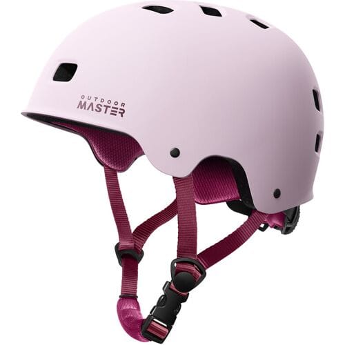 OutdoorMaster skateboardhelm Oryx lichtroze S 52-55 cm
