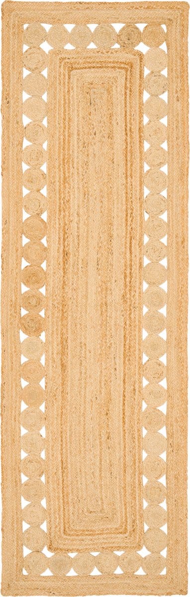 Pergamon Natuurlijke vezel vloerkleed loper handgemaakt jute Salsa