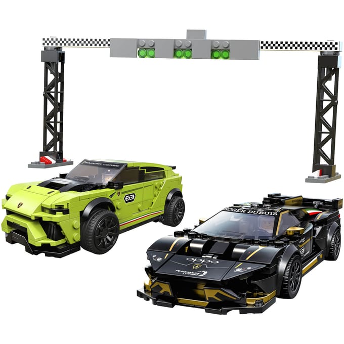 LEGO Speed Champions Lamborghini Urus ST-X & Lamborghini Huracán Super Trofeo EVO 76899