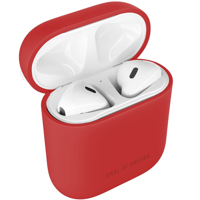 iDeal of Sweden Silicone Case voor de Apple AirPods 1 / 2 - Red