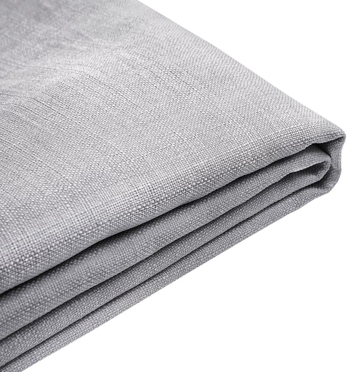 FITOU - Bekleding bed - Lichtgrijs - 180 x 200 cm - Polyester
