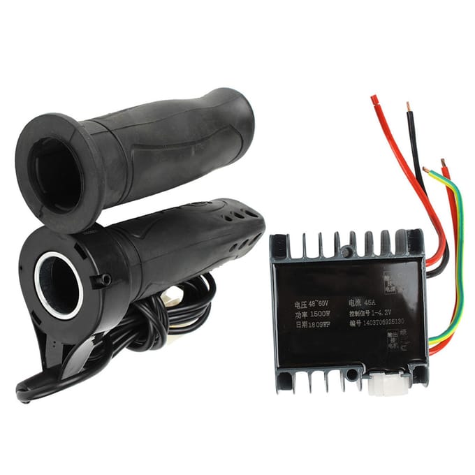 4860V 1500W Motor Geborstelde Controller Box voor Elektrische Scooter Driewieler