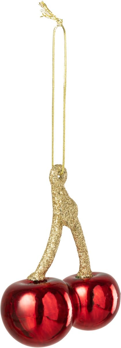 J-Line hanger Kers - glas - rood/goud