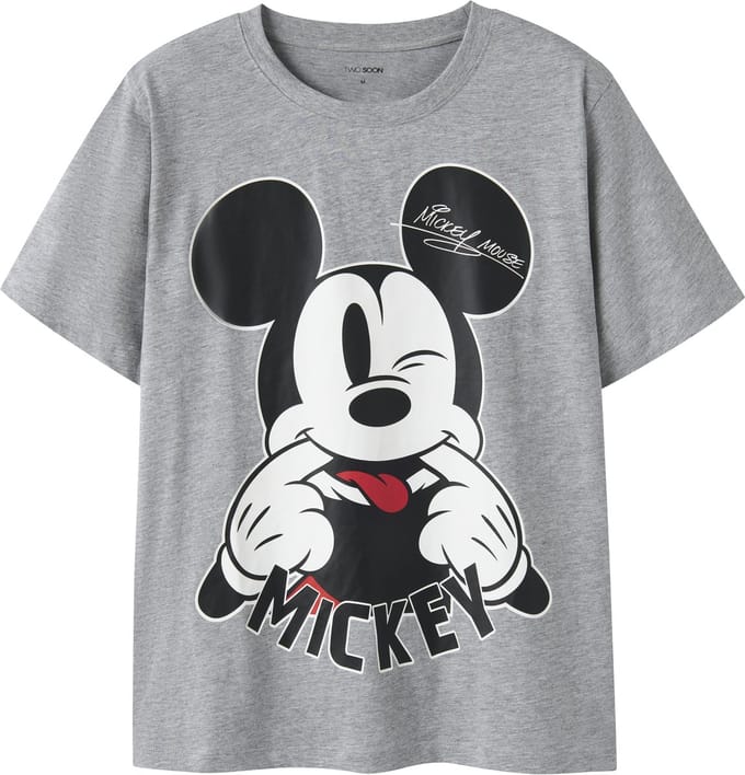 NAME IT - TAFTORINA MICKEY REG SS TOP NOOS WDI - Dames - T-shirts