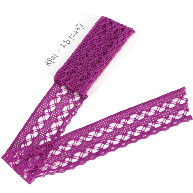 Kantlint Kledingaccessoires Decoreren Knutselen DIY Materialen 10 Yard 3cm Breed Paars