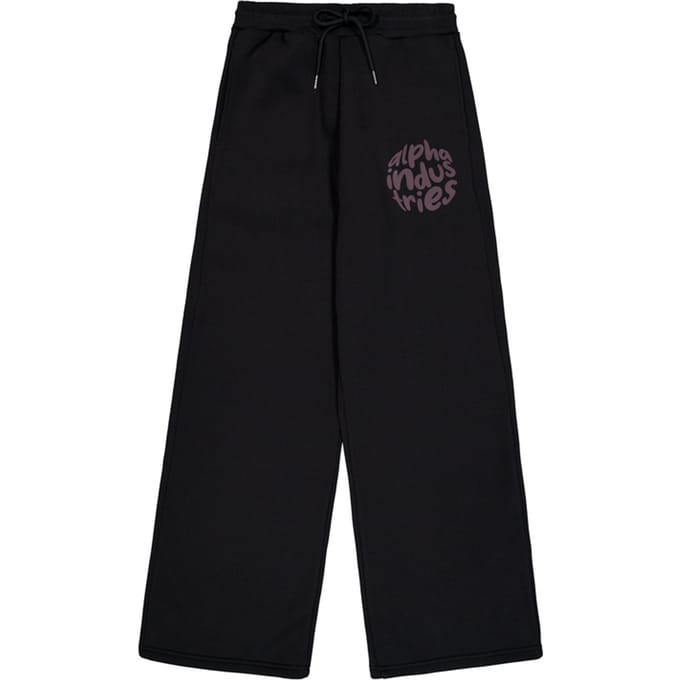 Alpha Industries Logo Jogger Black Taglia: L | Pantaloni da tuta Outlet | Donna | Nero