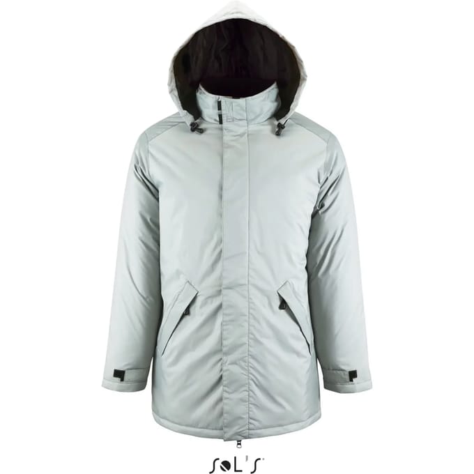 SOL'S Unisex Jacket With Padded Lining Robyn L02109 - Metal grey - M