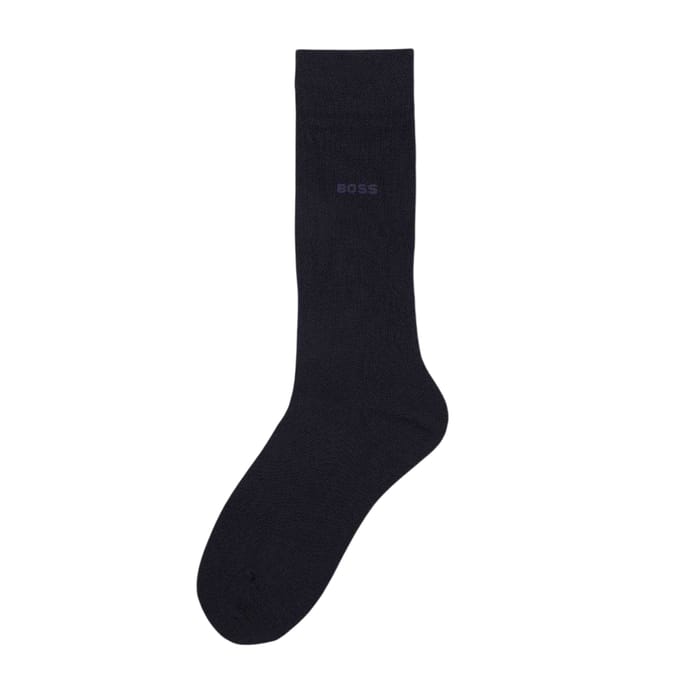 Boss Heren Edward Gentle Sokken (Donkerblauw)