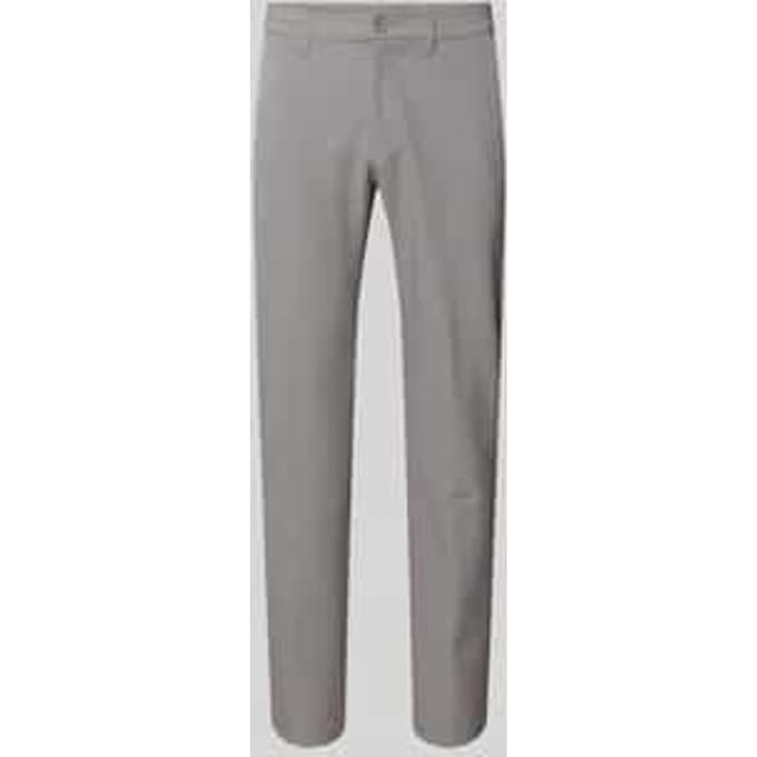 Slim fit stoffen broek van waterafstotend materiaal, model 'COMMUTER'