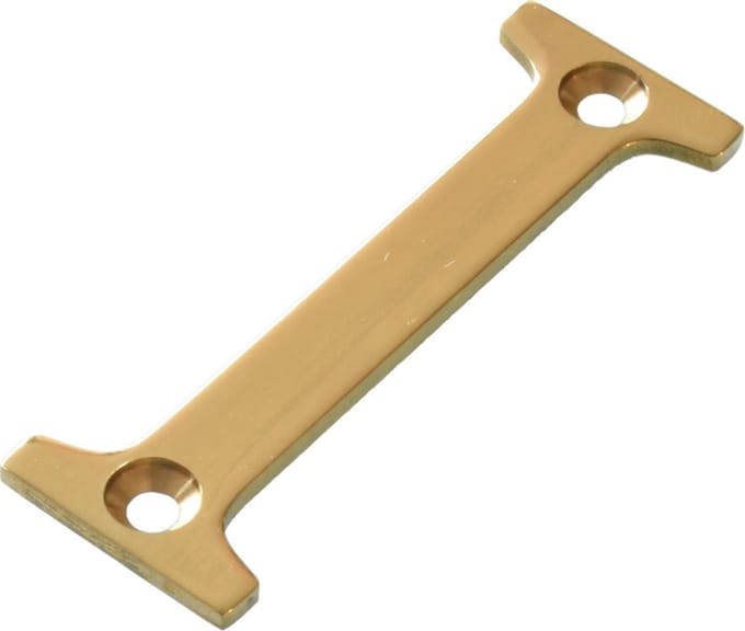 AMIG - Huisnummer I - Gepolijst Messing – 50 x 1,5 mm – Schroefbaar