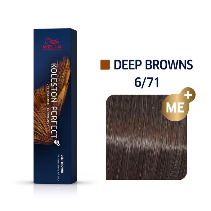 Wella Koleston Perfect ME+ Deep Browns 6/71 60ml