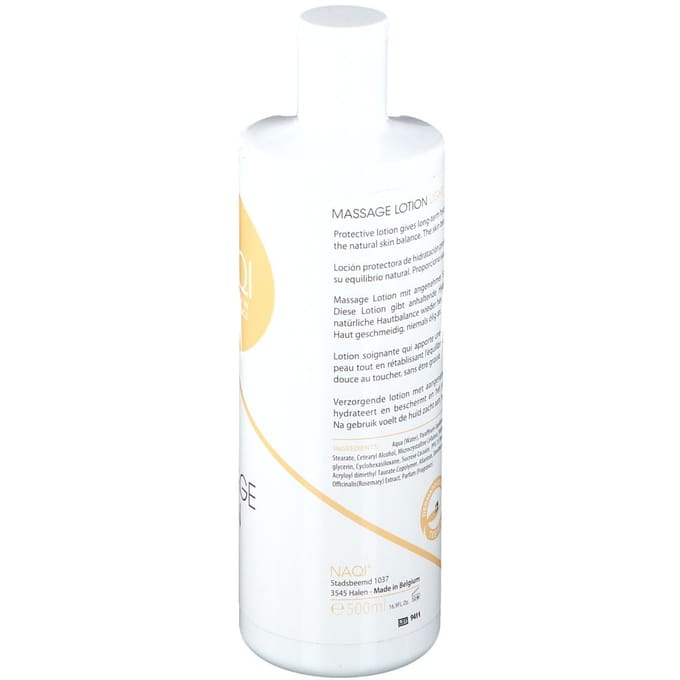 NAQI® Massage Lotion Light 500 ml - Korte massages - Langdurige hydratatie