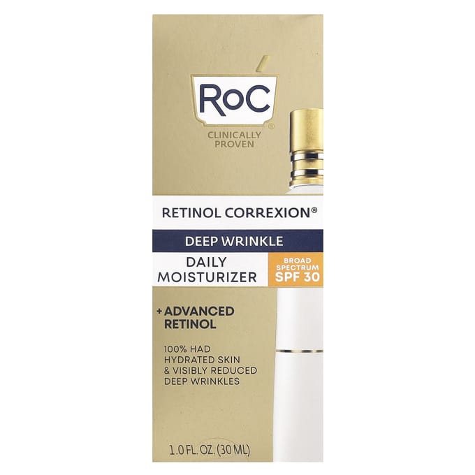 Retinol Correxion®, hydratant quotidien antirides profondes, FPS 30, 1 fl oz (30 ml)