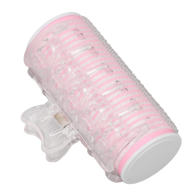 Elektrische Verwarmde Haarroller Modieus Intelligent DIY Haarroller met Clip voor Krullend Ponyhaar white