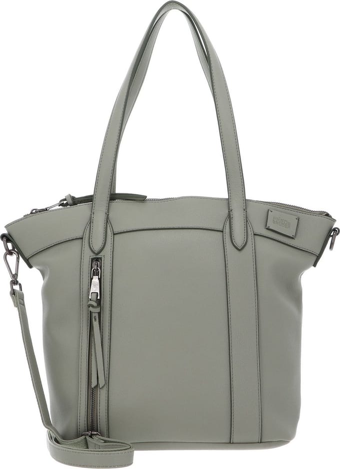 FREDsBRUDER Leren Schoudertas Bestie Shopper Leaf Kaki