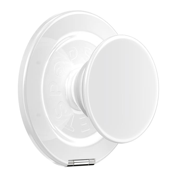 PopSockets PopGrip met Magnetische Ring Kick-Out & Stand - Glossy White