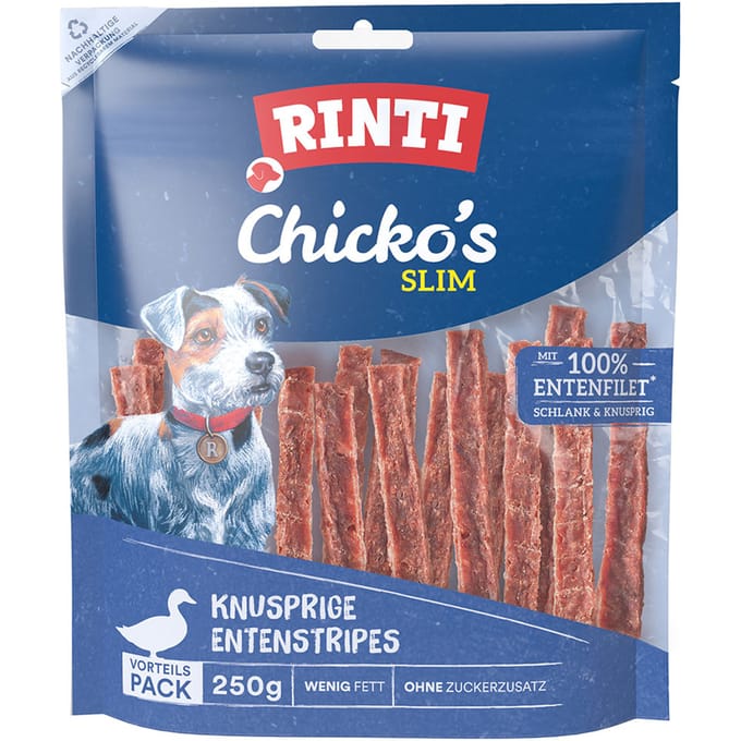 Rinti - Extra Chicko bewaarverpakking 9x250g - Slanke eend