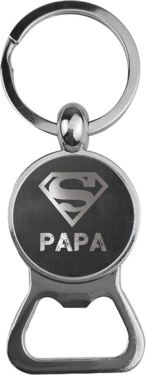 Bieropener Glas -  Super Papa