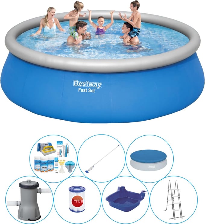 Fast Set Rond 457x122 cm - Zwembad Deal