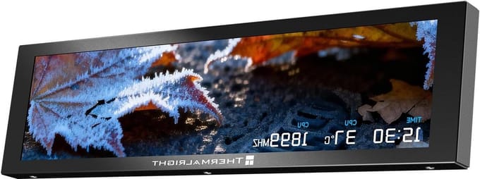 PC Scherm - Extra Display - Hardware Monitoren - Real-time Data - 9.2 Inch - Zwart