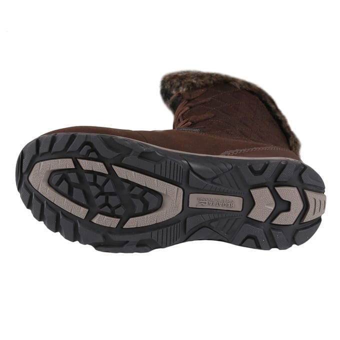 Regatta Great Outdoors Dames/Dames Newley Thermo Laarzen met imitatiebont (Kastanje)